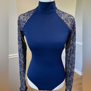 Navy leotard AS